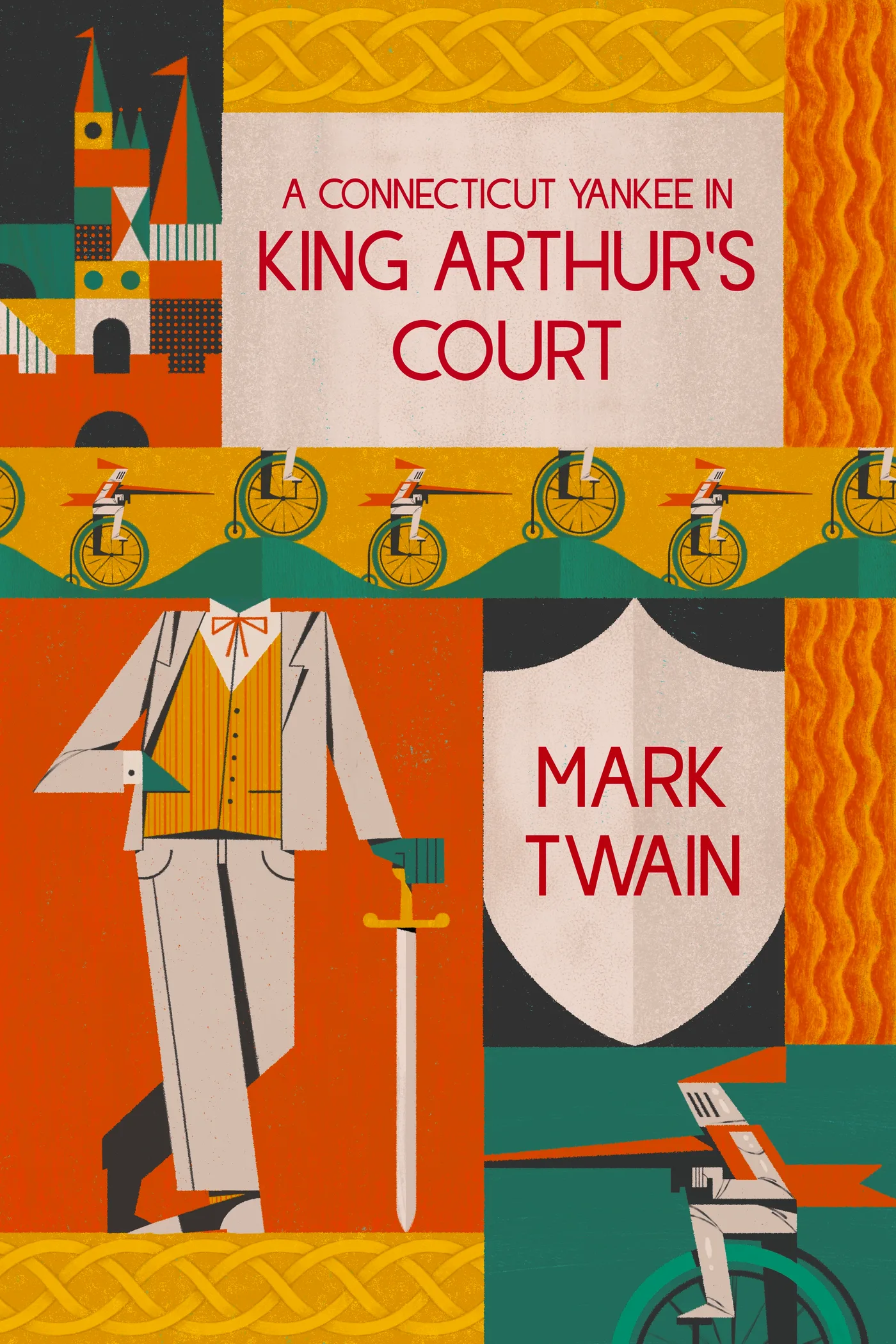Cover of A Connecticut Yankee in King Arthur's Court by Francesca Mahaney