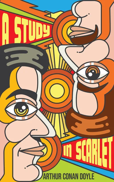 Cover of A Study in Scarlet by Roberlan Borges