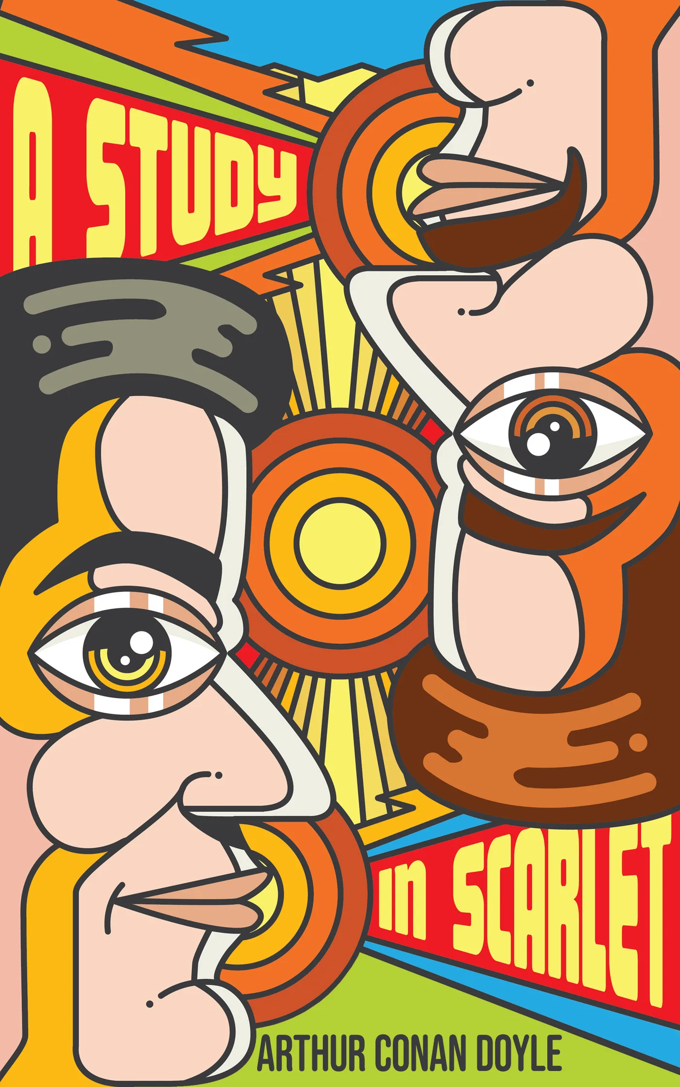 Cover of A Study in Scarlet by Roberlan Borges