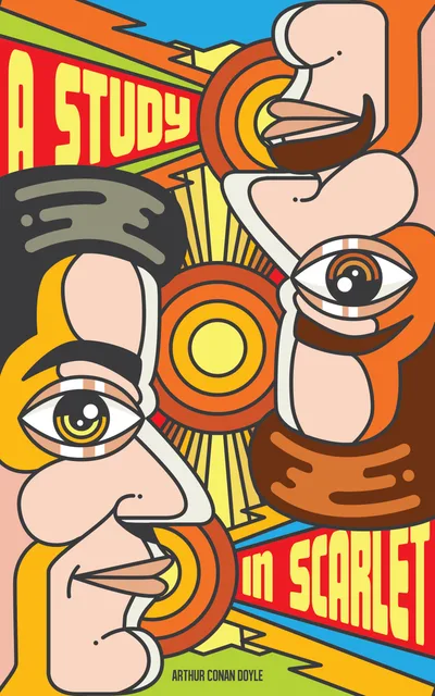 Cover of A Study in Scarlet by Unknown: Uploaded by Jenny in 2015.