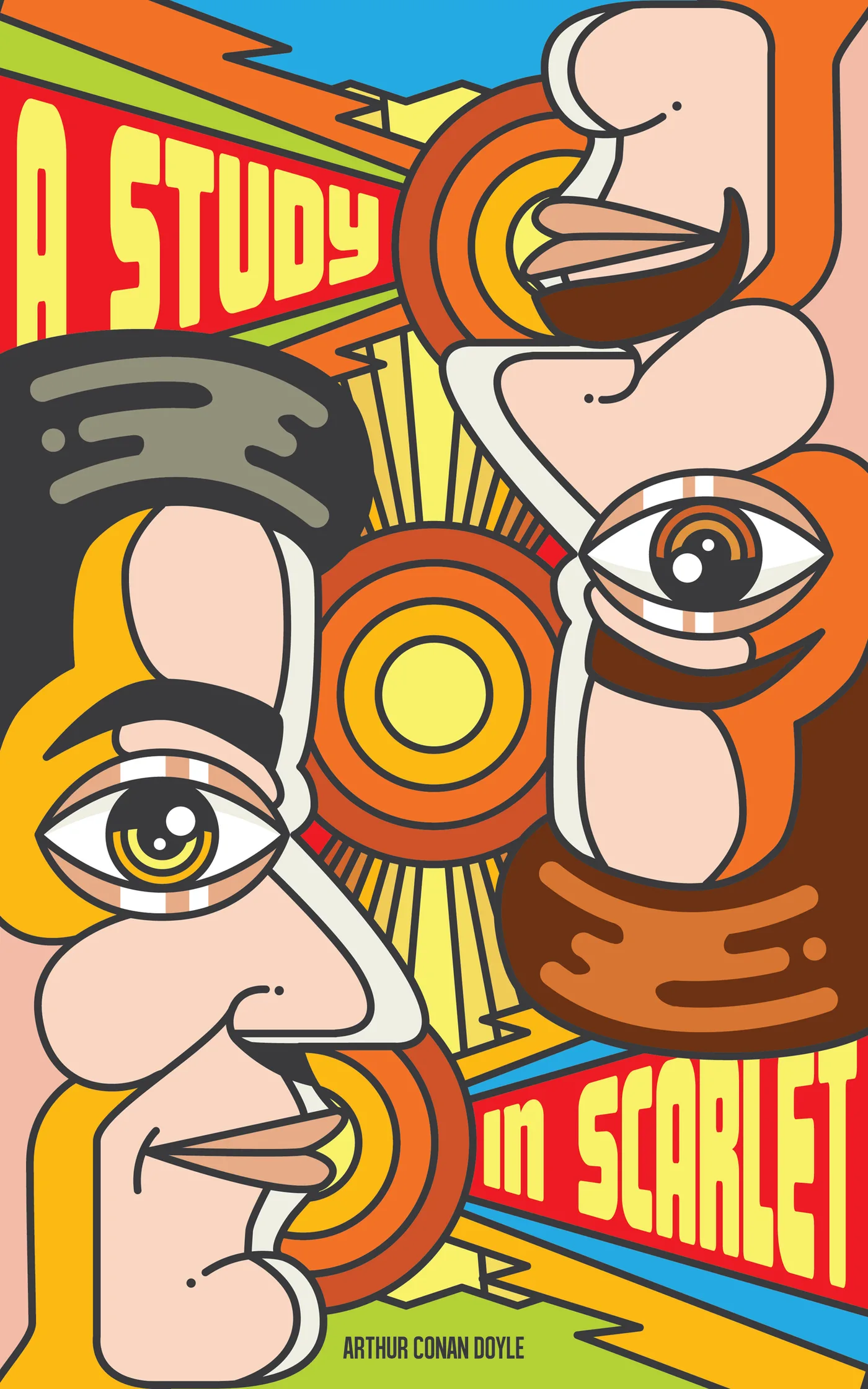 Cover of A Study in Scarlet by Unknown: Uploaded by Jenny in 2015.