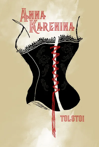 Cover of Anna Karenina by Roberto Lanznaster