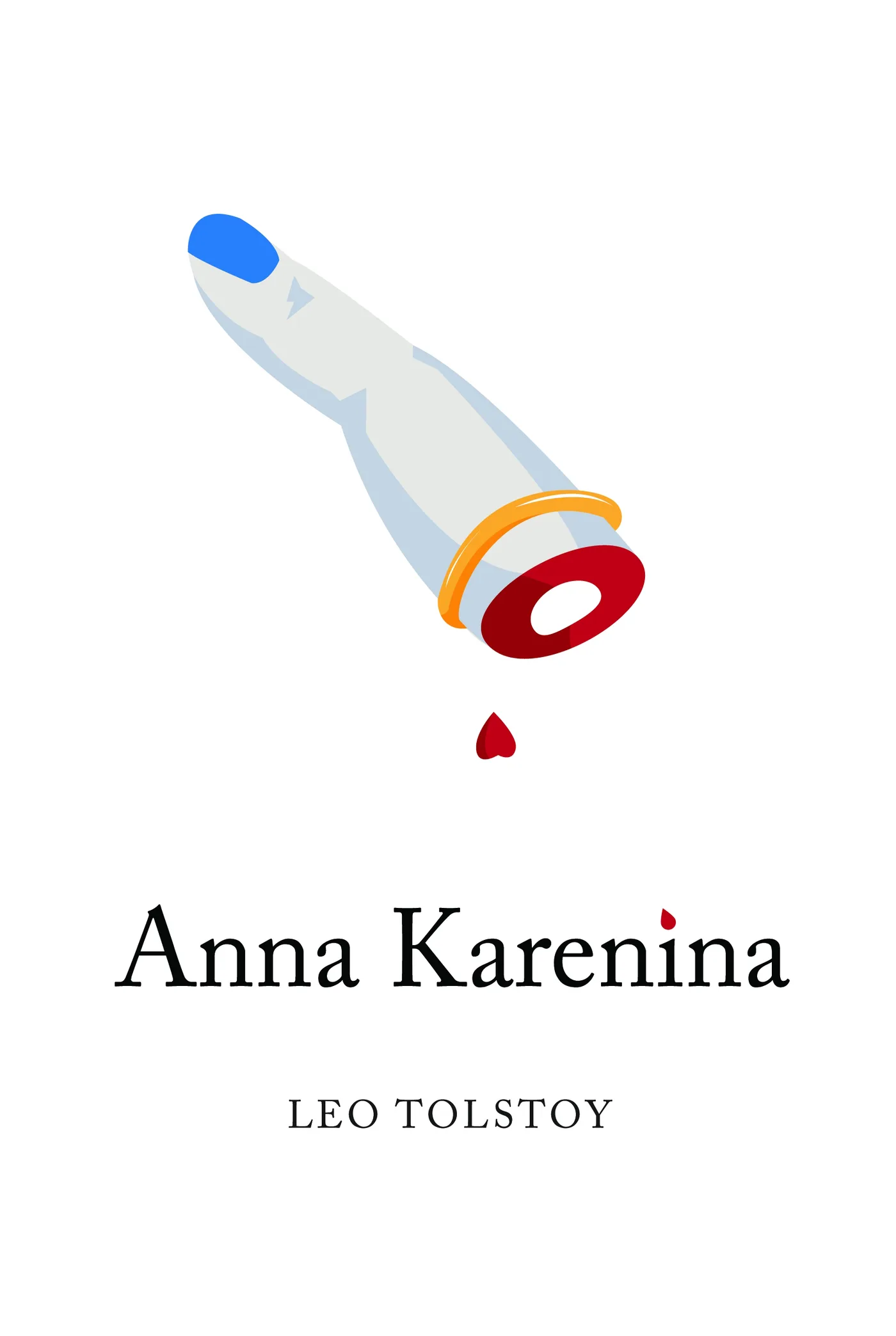 Cover of Anna Karenina by Anna Tulchinskaya