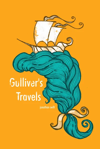 Cover of Gulliver's Travels by Roberto Lanznaster