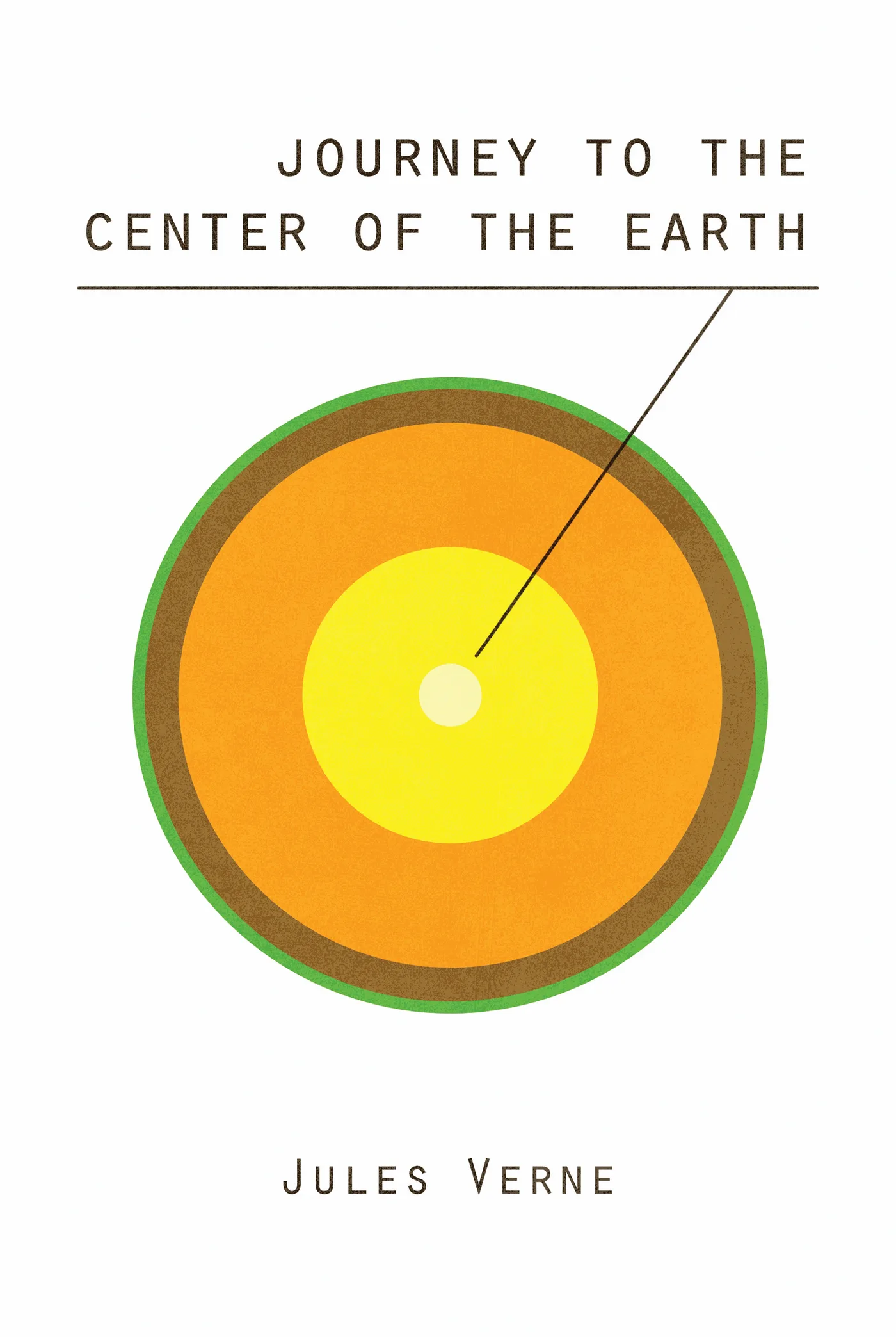 Cover of Journey to the Center of the Earth by Annalotta