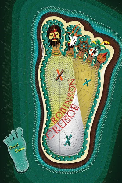 Cover of Robinson Crusoe by Rade Design