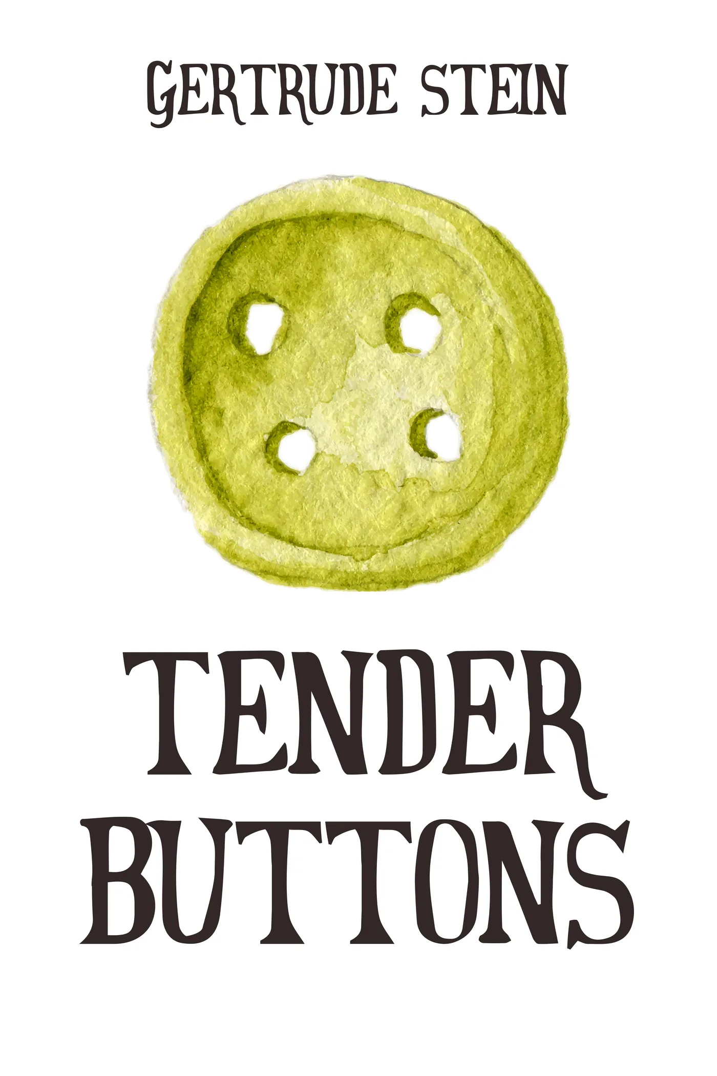 Cover of Tender Buttons by Ed Gaither