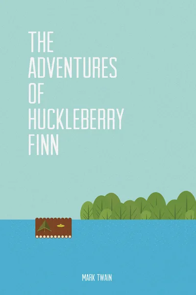 Cover of The Adventures of Huckleberry Finn by Kjell Roger Ringstad