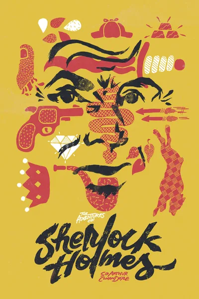 Cover of The Adventures of Sherlock Holmes by Karl Fekete