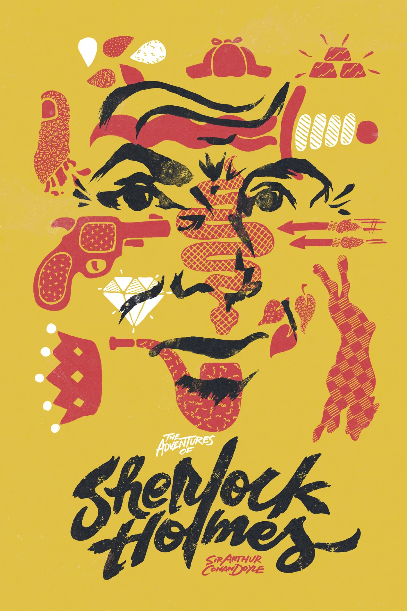 Cover of The Adventures of Sherlock Holmes by Karl Fekete