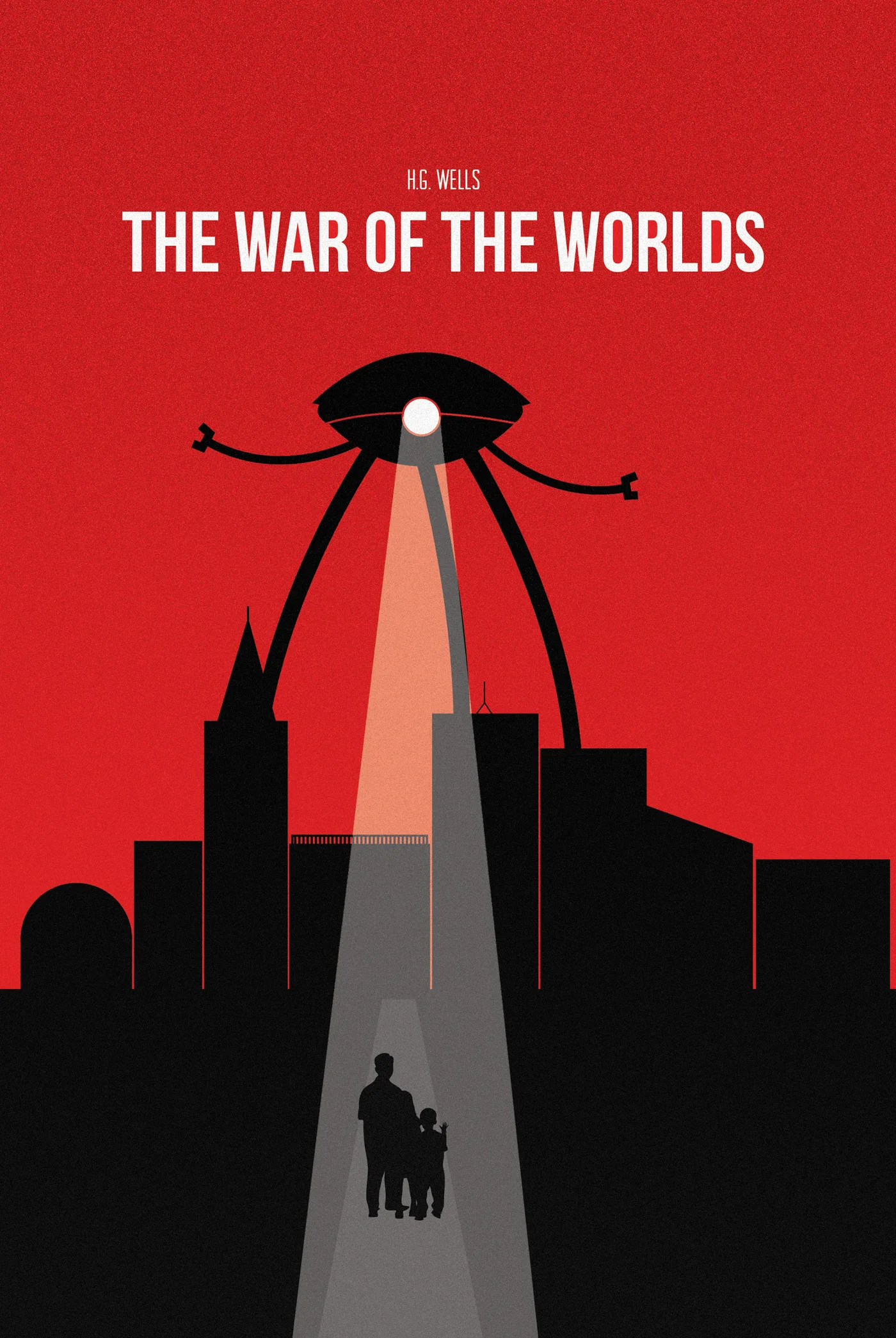 Cover of The War of the Worlds by Kjell Roger Ringstad